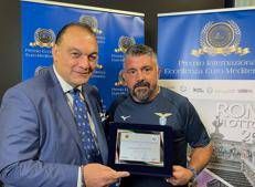 Dundar Kesapli e Gennaro Gattuso - Premio Eccellenza Euro Mediterraneo