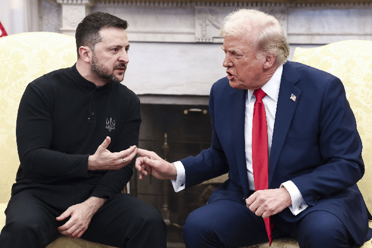 Zelensky e Trump - (Afp)