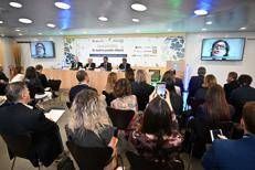 Un momento dell'intervento - (Foto Adnkronos)