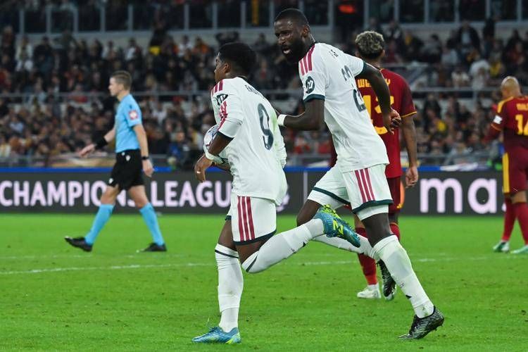 Endrick e Rudiger in Roma-Real Madrid - Ipa