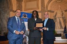 Dundar Kesapli, Fiona May e sottosegretario Cannella - Premio Eccellenza