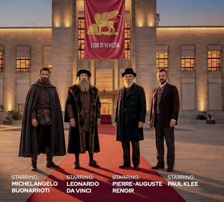 Locandina 'A Soul in Struggle' con i quattro grandi artisti