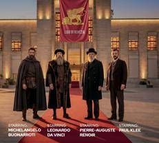 Locandina 'A Soul in Struggle' con i quattro grandi artisti