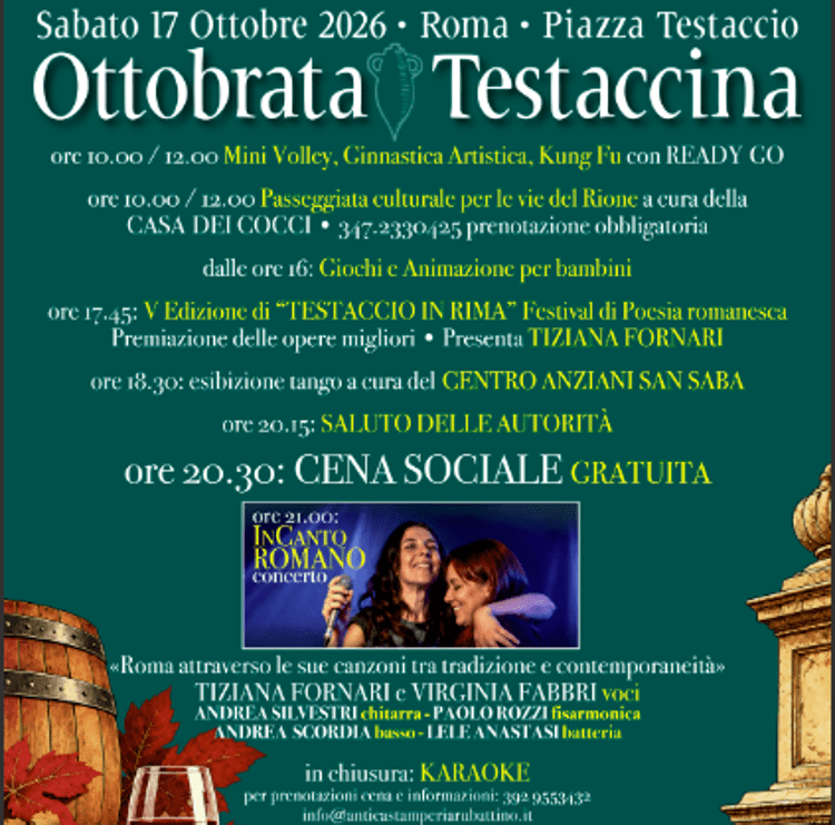Ottobrata Testaccina - (Foto ufficio stampa)