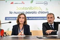 Da sinistra: Lavinia Lenti, Fabio Insenga - (Foto Adnkronos)