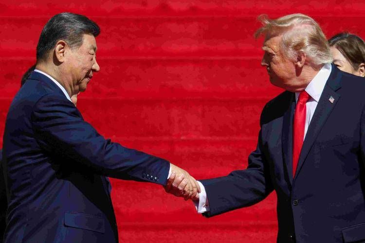 Donald Trump e Xi Jinping - IPA