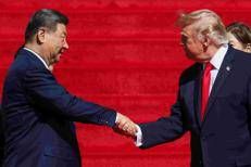 Donald Trump e Xi Jinping - IPA