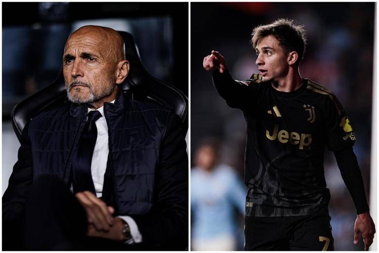 Luciano Spalletti e Francisco Conceicao - Ipa/Fotogramma