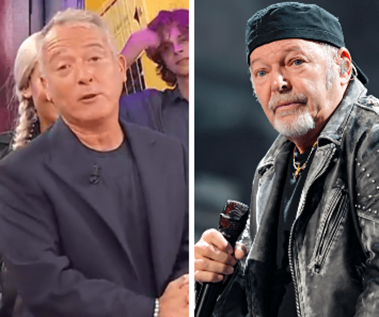 Pierluigi Diaco, Vasco Rossi - fotogramma/ipa