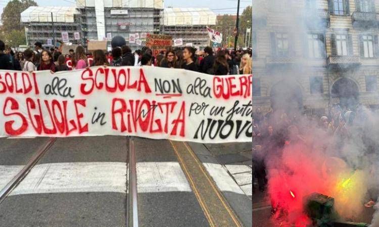 Protesta scuola 