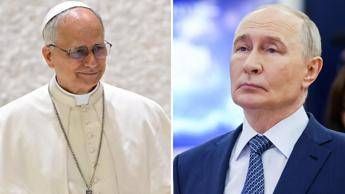 Il Papa e Vladimir Putin