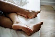 Coppia a letto - (Foto)