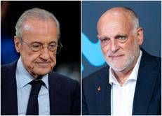 Florentino Perez e Javier Tebas - Ipa