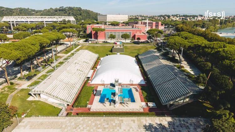Copertura stadio nuoto Foro Italico - Sport e Salute