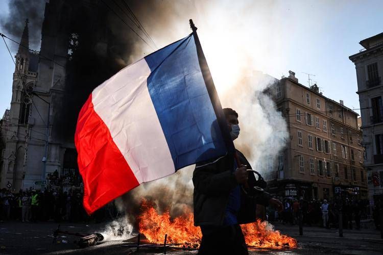 Proteste in Francia - (Afp)