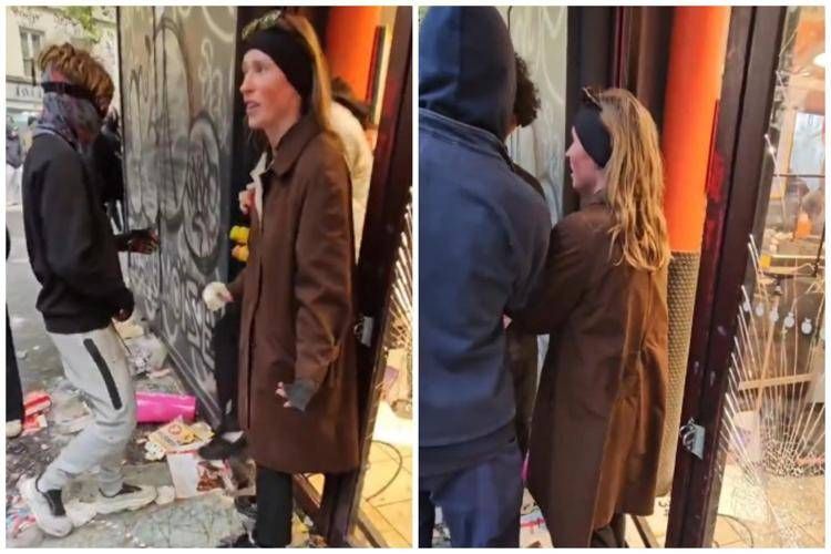 La donna contro i saccheggiatori - X
