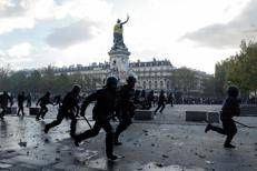 Le proteste in Francia - (Afp)