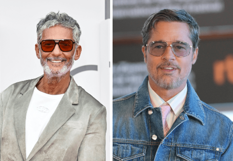 Fiorello, Brad Pitt - fotogramma/ipa