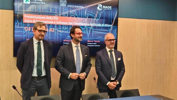 A Milano nasce 'Officina AI' - (Foto Adnkronos)