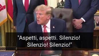 Trump ringhia al giornalista: 