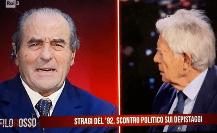Filorosso, bestemmia in diretta tv dell'ex ministro Martelli: 