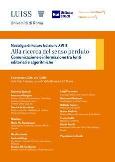 Locandina Nostalgia di Futuro 2026 - Ufficio stampa