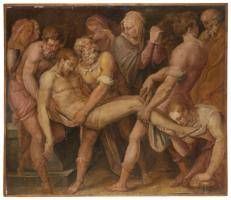 (Il dipinto di Giorgio Vasari all'asta - ufficio stampa Il Ponte Casa d'Aste)