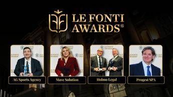 Le Fonti Awards e Stagira CEO Summit celebrano l’eccellenza italiana e internazionale: tra i vincitori Mave Solution, Progest, Holmo Legal e AG Sports Agency