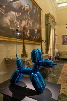 Jeff Koons al Palazzo Reale di Palermo - (Foto ufficio stampa)