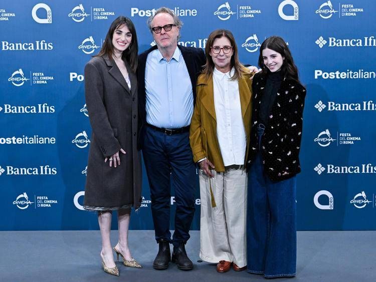 da sinistra: Pilar Fogliati, Francesco Bruni, Raffaella Lebboroni e Ginevra Francesconi - Ipa