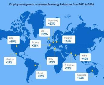 La domanda di competenze green cresce del 23% e supera la disponibilità di talenti