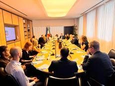 Il Consiglio regionale del Lazio ha ospitato oggi una delegazione olandese composta da 25 giovani dirigenti e funzionari della Pubblica Amministrazione dei Paesi Bassi - (Adnkronos)