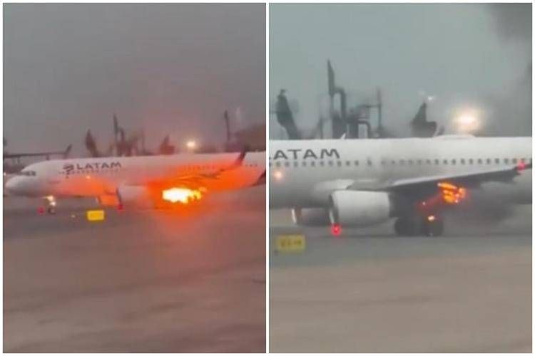 L'aereo in fiamme - X