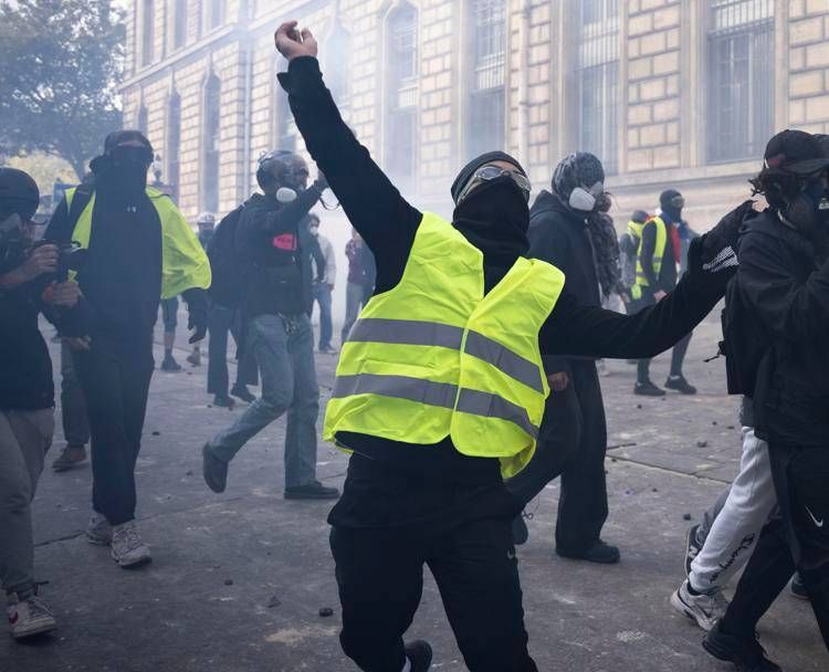 Gilet Gialli - (Fotogramma/Ipa)