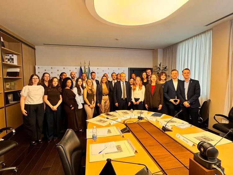 Al Consiglio Regionale del Lazio incontro con 25 giovani dirigenti Pubblica Amministrazione olandese