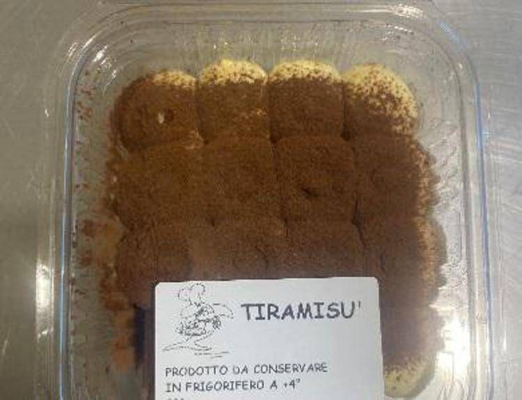 Il tiramisù ritirato - Foto dal ministero della Salute