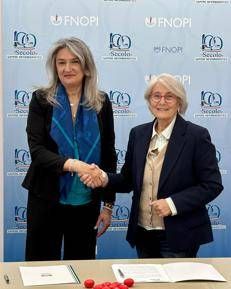 Barbara Mangiacavalli (sx) e Luciana Teofili (dx) 
