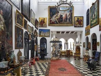 Uno degli appartamenti di Palazzo Dar Cherif Ben Sadek a Tangeri