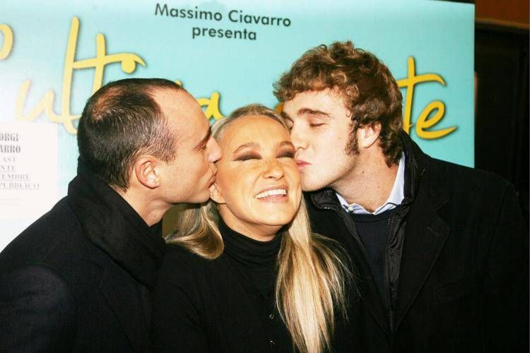 Andrea Rizzoli, Eleonora Giorgi e Paolo Ciavarro - fotogramma/ipa