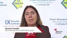 Lavoro, ex ministro Catalfo: 