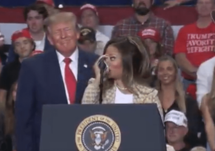 Donald Trump e Nicki Minaj