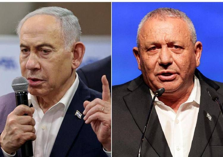 Netanyahu e Eisenkot - (Afp)