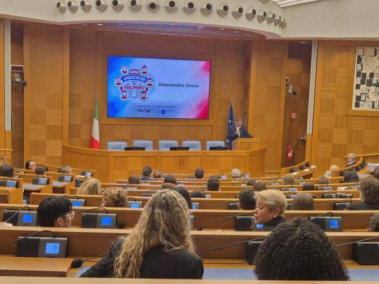 Giovani Ambasciatori Moige portano in Parlamento sfide per un digitale sicuro e responsabile - (Foto ufficio stampa)
