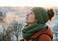 Donna respira - (Immagine AI)