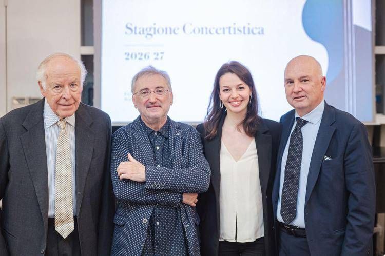 Nicola Bulgari (da sinistra) accanto a Natalie Gabrielli, Guido Barbieri e Patrick Ullman
