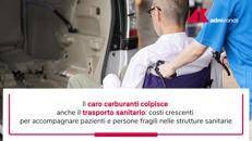 Caro carburanti colpisce anche trasporto sanitario