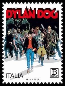 Poste Italiane dedica un francobollo a Dylan Dog