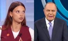 Sabrina Brizzola e Bruno Vespa