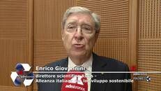 Sostenibilità, Giovannini (Asvis): 'Lontani da obiettivi Agenda 2030'