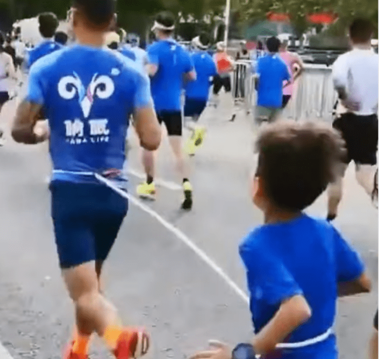 Mezza maratona Cina - Instagram
